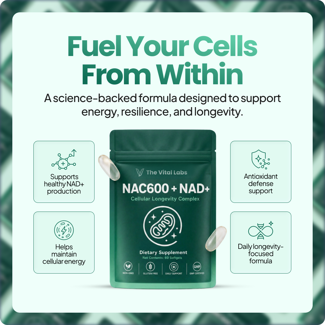 NAC600 + NAD+ Rebill