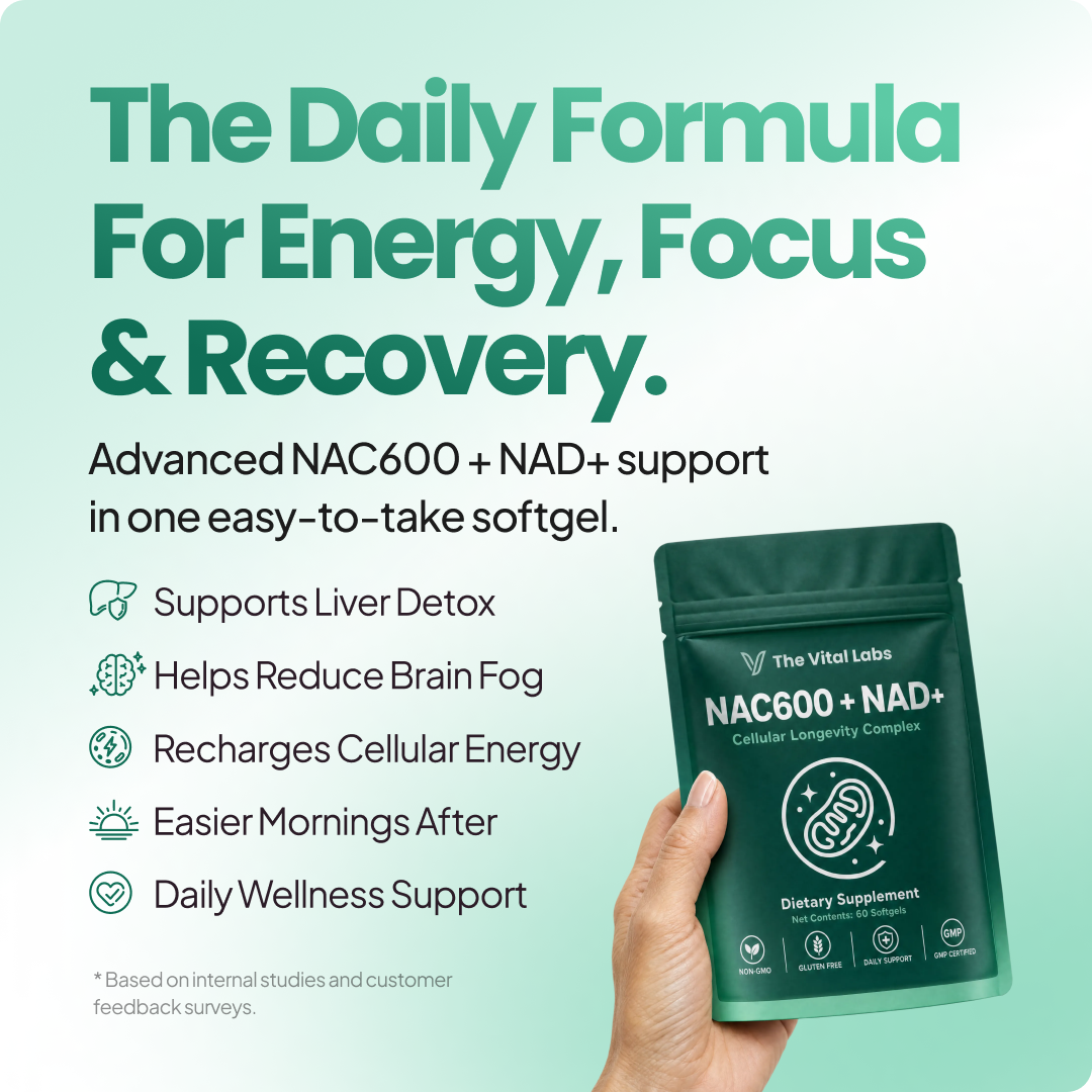 NAC600 + NAD+ Rebill
