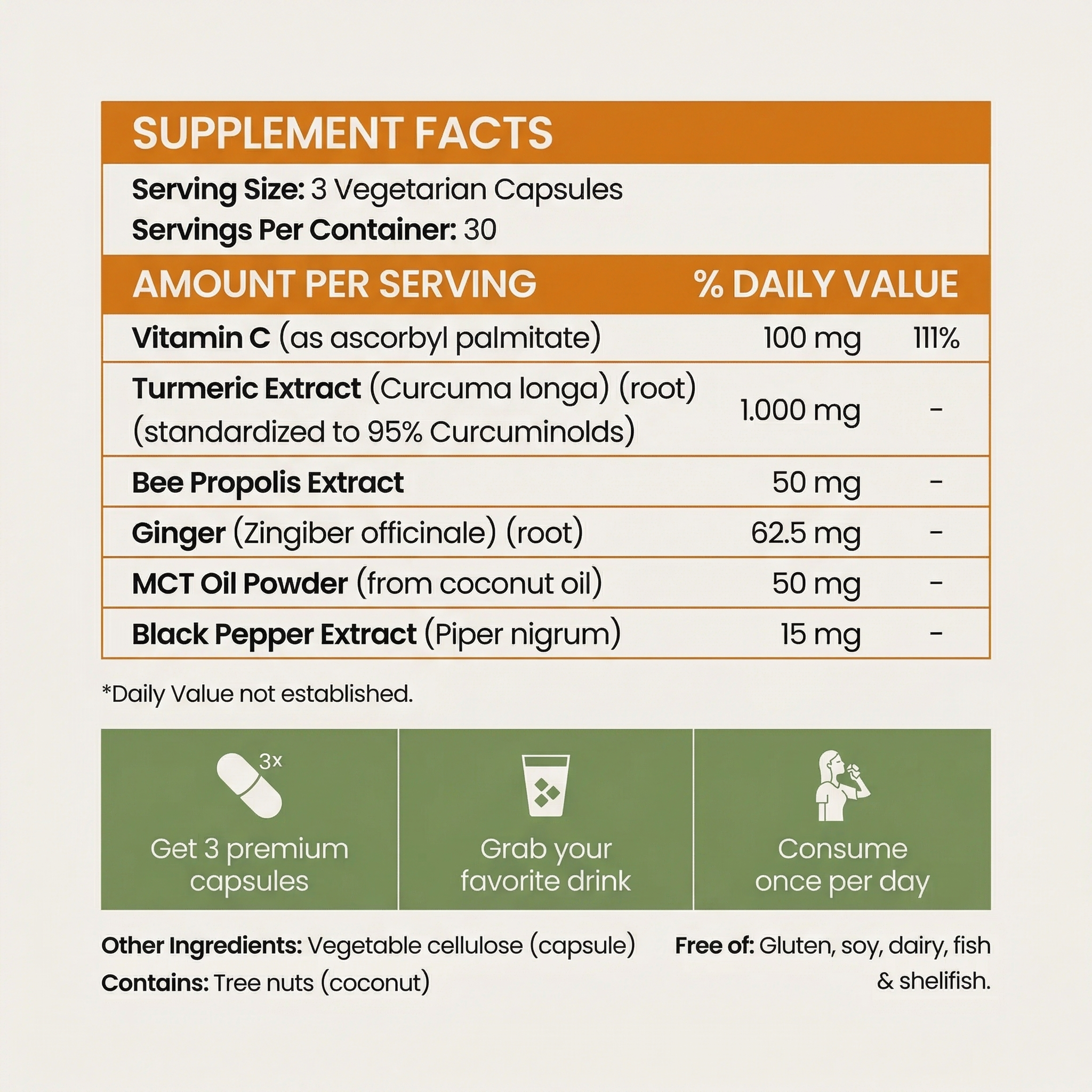 Turmeric Curcumin Capsules (1,000mg) Rebill